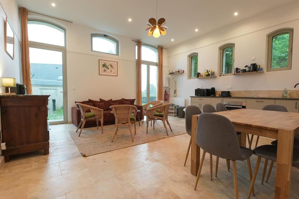 Villa Magnifiques Ecuries Juste Renovees - Domaine De La Mulotiere Langeais Esterno foto