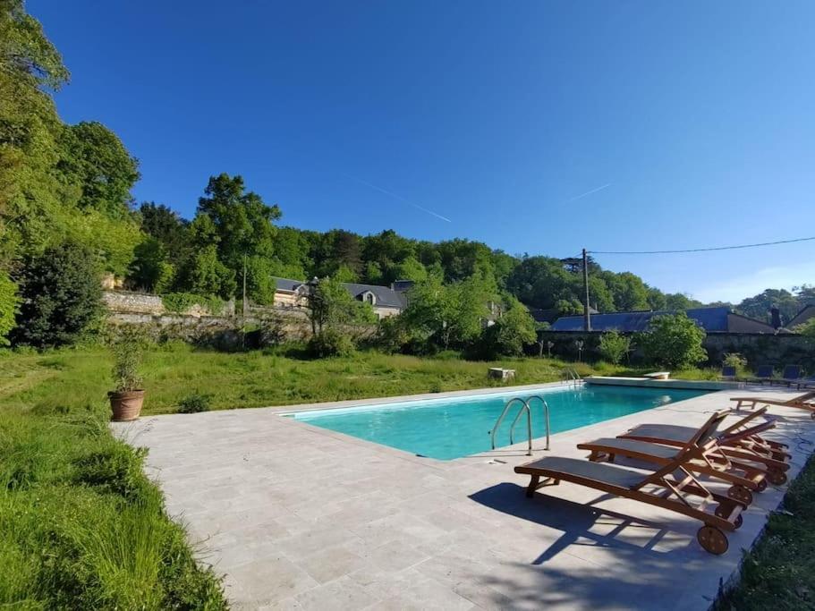 Villa Magnifiques Ecuries Juste Renovees - Domaine De La Mulotiere Langeais Esterno foto